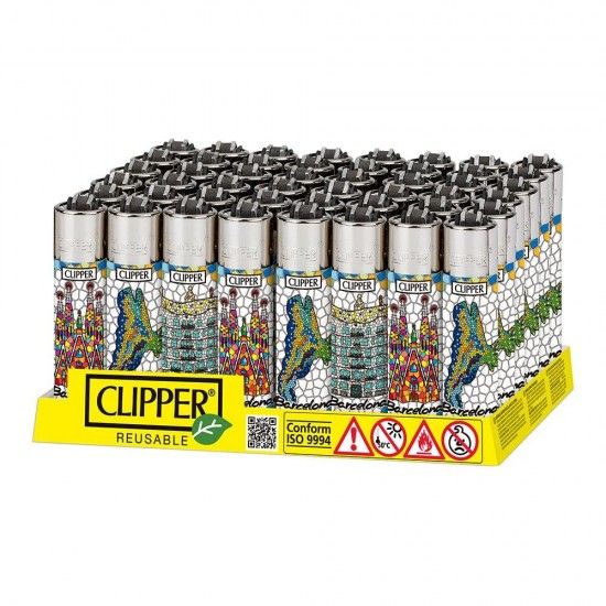 Isqueiro cp11 barcelona, vários modelos. refª 90330 CLIPPER Isqueiro cp11 barcelona, vários modelos. refª 90330 CLIPPER