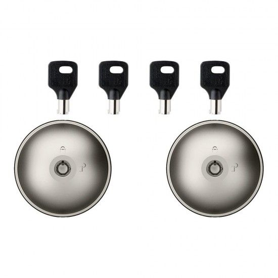 Kit 2 fechaduras para ve�culos ufo2 porta dupla 8092332415 ref� 88791 MERONI