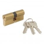 Cilindro serreta europerfil 30-30 acabamento lat�o e-30-30 ref� 88752 MCM