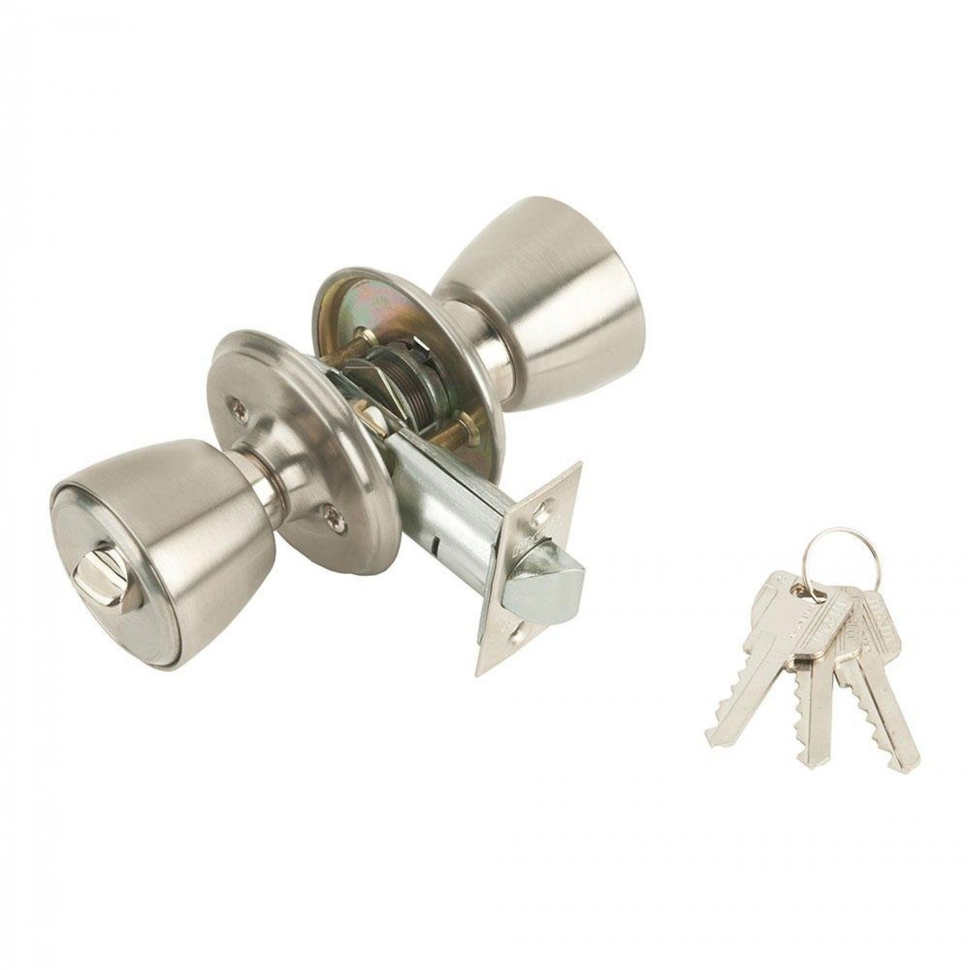 Fechadura com maçaneta para porta de entrada 501b-4-4-70 refª 88736 MCM