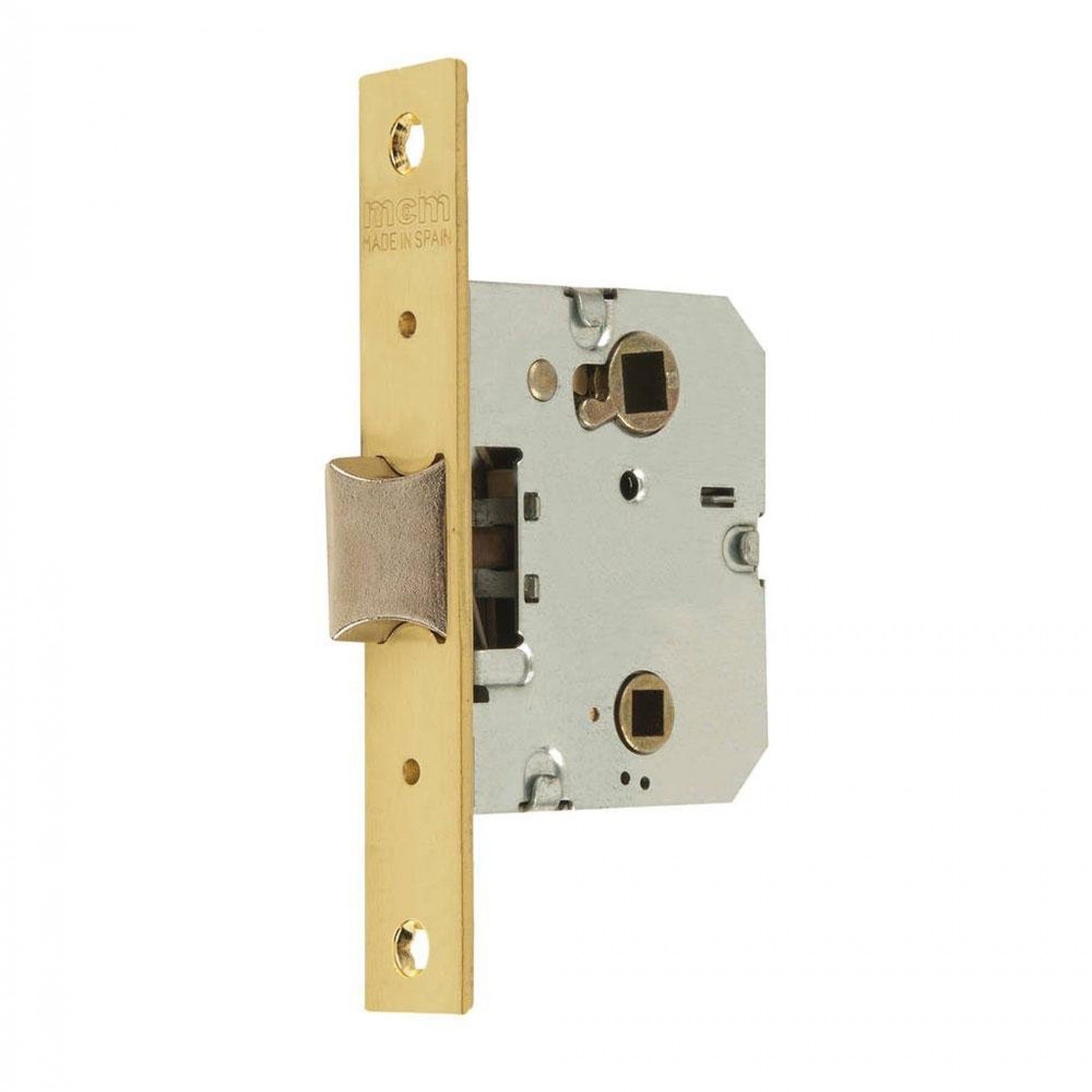 Fechadura de embutir em madeira para passagem ou condenação 1419-2-50 refª 88729 MCM