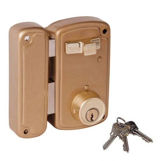 Fechadura de sobreposição de 1 ponto esquerda 4056ahb075i refª 88678 UCEM Fechadura de sobreposição de 1 ponto esquerda 4056ahb075i refª 88678 UCEM