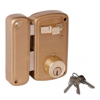 Fechadura de sobreposi��o de 1 ponto esquerda 4056ahb075i ref� 88678 UCEM