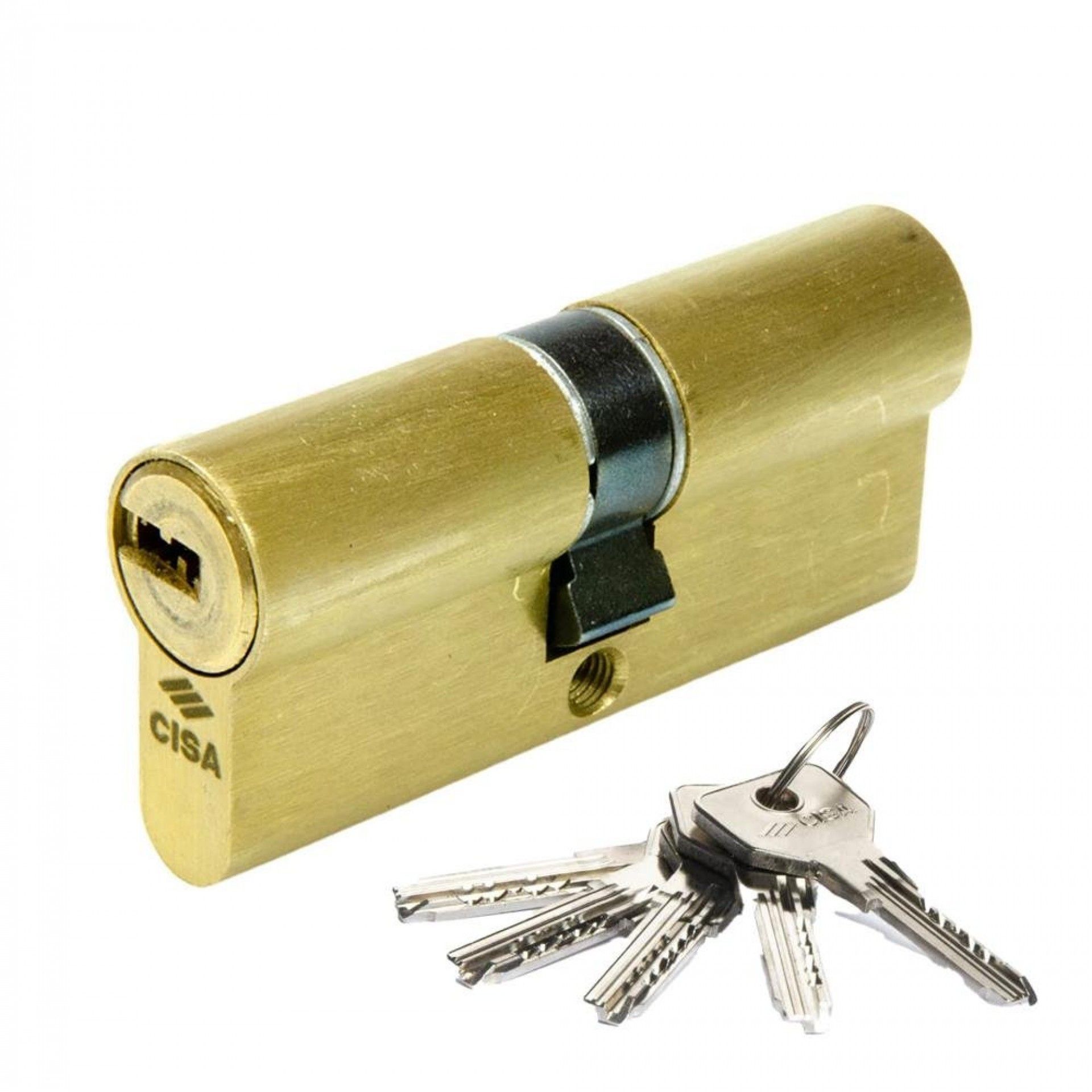 Cilindro asix 30x30mm latão câmara curta 1.0e300.07.0.00sz.c5 refª 88540 CISA