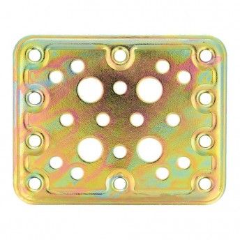 Placa 504-80x100mm ao bicromatado (s) 12125 ref 88064 AMIG