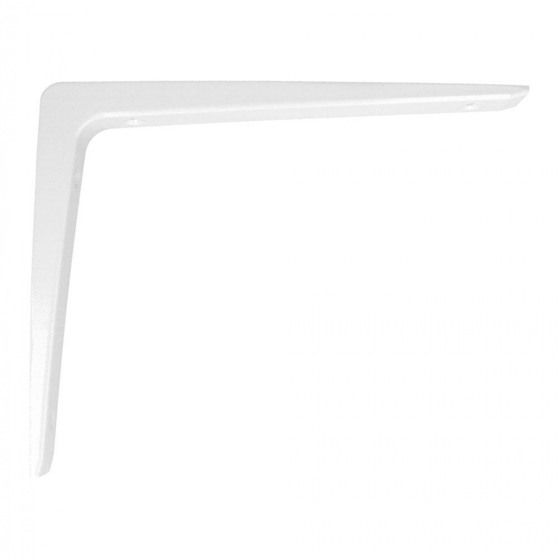 Angulo 4- 300c200mm aluminio branco (s) 7261 refª 88042 AMIG