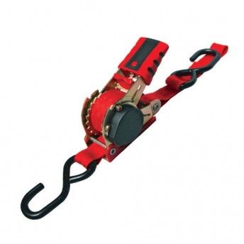 Ratchet retratil 25mm 2,4m com gancho fechado 013,289,025,501 ref 87905 PONSA