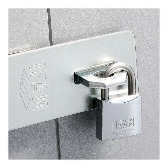 Porta cadeado pc420 aço 112x47mm ø13mm. refª 87664 IFAM Porta cadeado pc420 aço 112x47mm ø13mm. refª 87664 IFAM