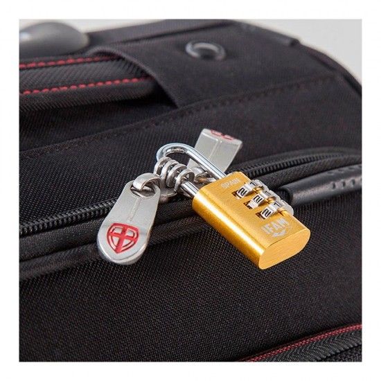 Cadeado col combi30 vermelho 30mm. a�o �5mm. com combina��o ref� 87661 IFAM