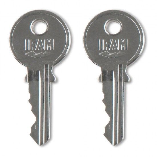 Cadeado de a�o inox 40 inoxidavel 40mm. com 2 chaves. arco normal. ref� 87649 IFAM