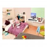 Esquadro de a�o dobr�vel abat-plan branco 11x20cm ref� 87585 FEPRE