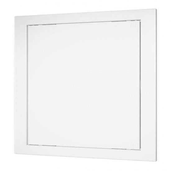 Tampa de registro de pl�stico branco 15x15cm ref� 87548 FEPRE