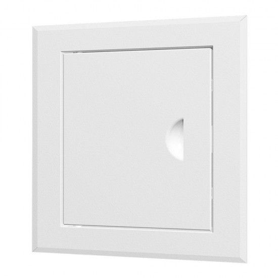 Tampa de registro de ao branco 15x15cm ref 87557 FEPRE