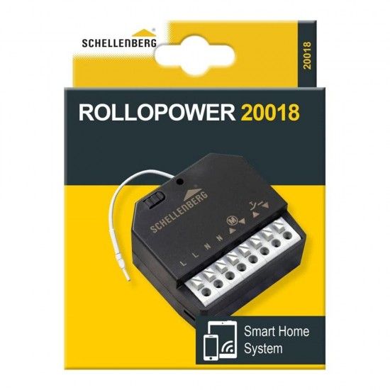 Receptor sem fios para motor de persiana 20018 refª 87084 SCHELLENBERG Receptor sem fios para motor de persiana 20018 refª 87084 SCHELLENBERG