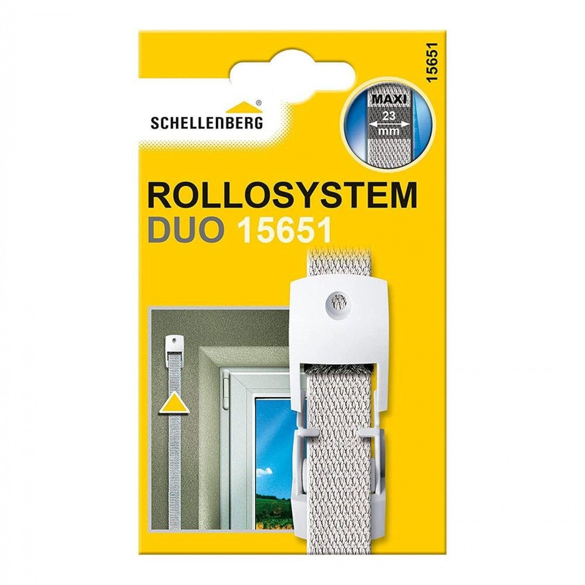 Passador para fita duo maxi rodízio e burlete. 15651 refª 87080 SCHELLENBERG