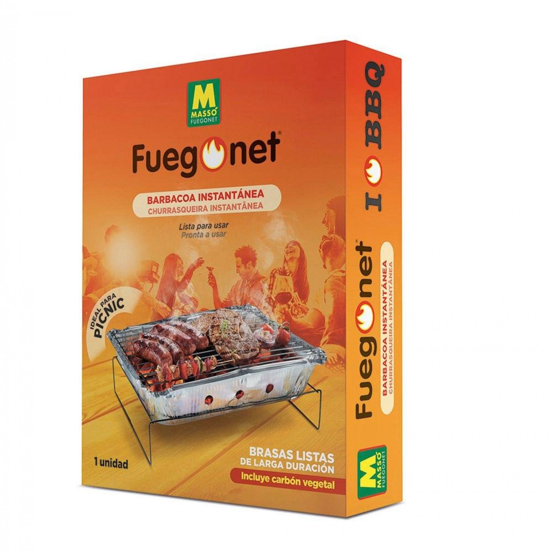 Churrasqueira instantânea fuegonet refª 85843 MASSÓ