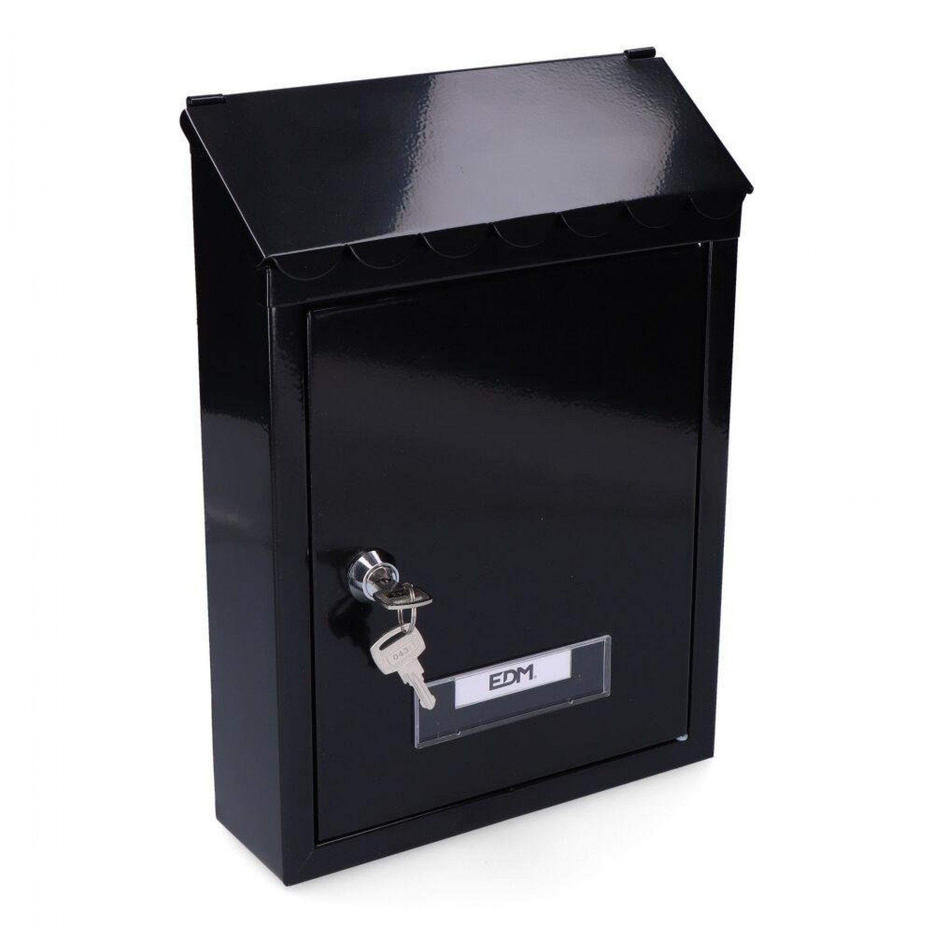 Caixa de correio em aço modelo standard preto. refª 85806 EDM