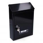 Caixa de correio em aço modelo standard preto. refª 85806 EDM Caixa de correio em aço modelo standard preto. refª 85806 EDM