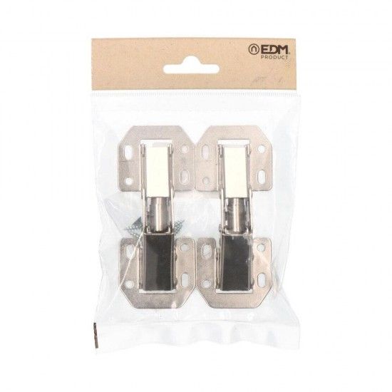 Blíster dobradiça sobreposição bc10 zn refª 85653 EDM Blíster dobradiça sobreposição bc10 zn refª 85653 EDM