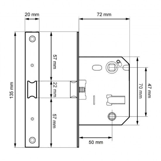 Blíster maçaneta condena c/r pct01 47mm ltd refª 85635 MICEL Blíster maçaneta condena c/r pct01 47mm ltd refª 85635 MICEL