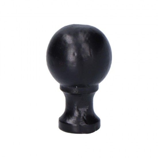 Puxador bola 18mm h� preto ref� 85617 EDM