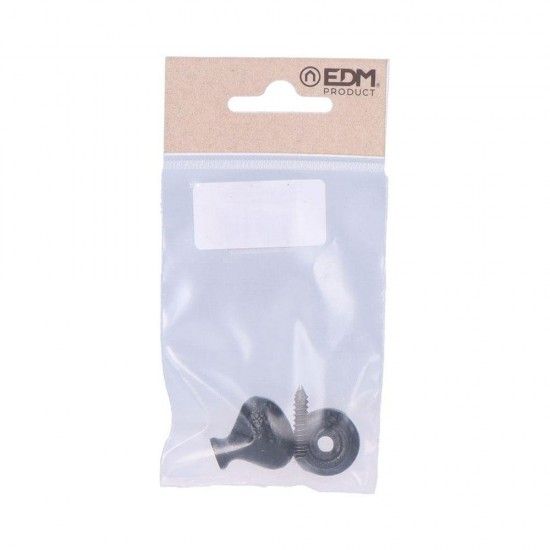 Puxador ovalado 22mm h° forja refª 85604 EDM Puxador ovalado 22mm h° forja refª 85604 EDM