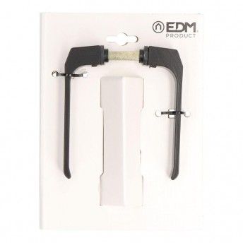 Pommeau De Levier EDM 85462 6807 – Aluminium Noir, 80x39 Mm, Design élégant !