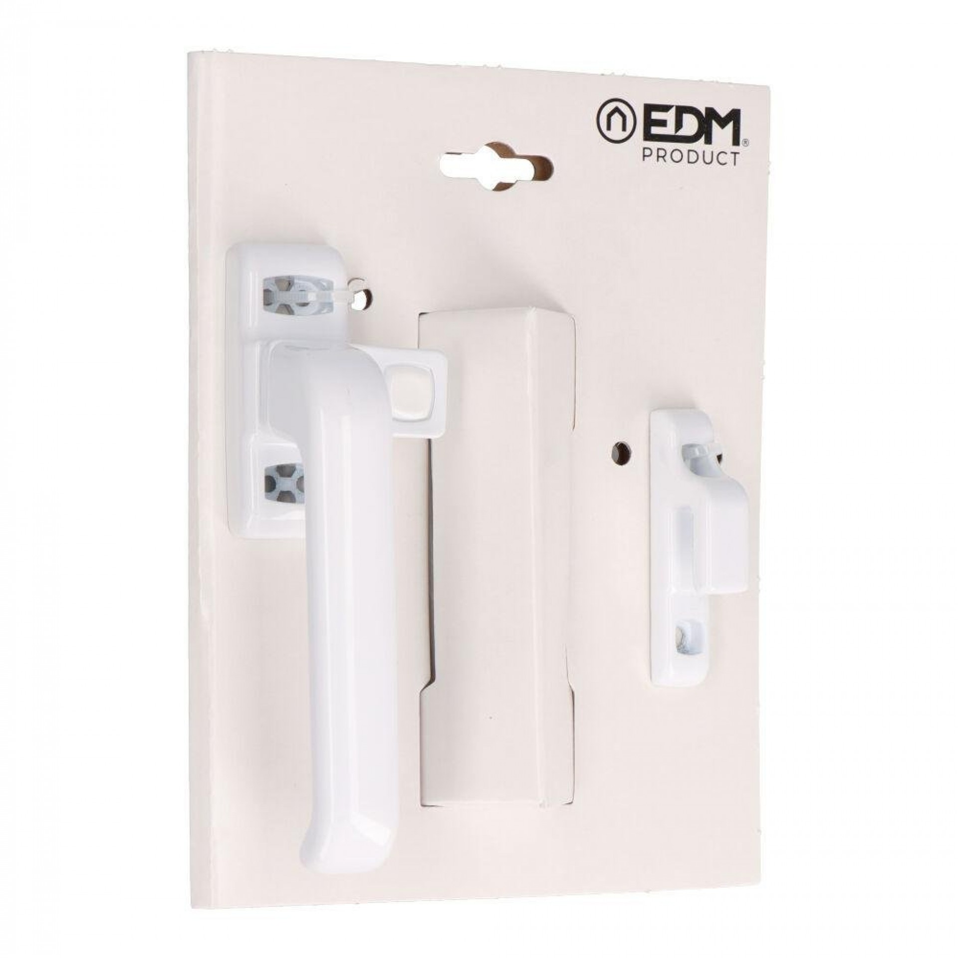 Blíster fecho pressão 6801 esquerda aluminio branco refª 85456 EDM
