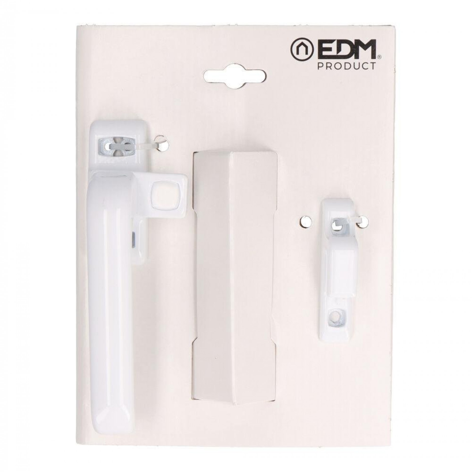 Blíster fecho pressão 6801 esquerda aluminio branco refª 85456 EDM