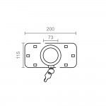 Kit 2 cadeados para carrinha cn07 73mm cb (ll/i) m13363 refª 85417 BRIMIC Kit 2 cadeados para carrinha cn07 73mm cb (ll/i) m13363 refª 85417 BRIMIC