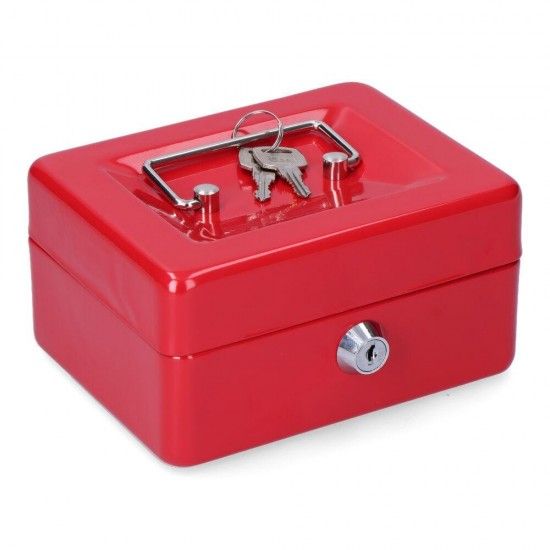 Cofre cfc09 152x118x80mm vermelho m13392 ref 85419 MICEL
