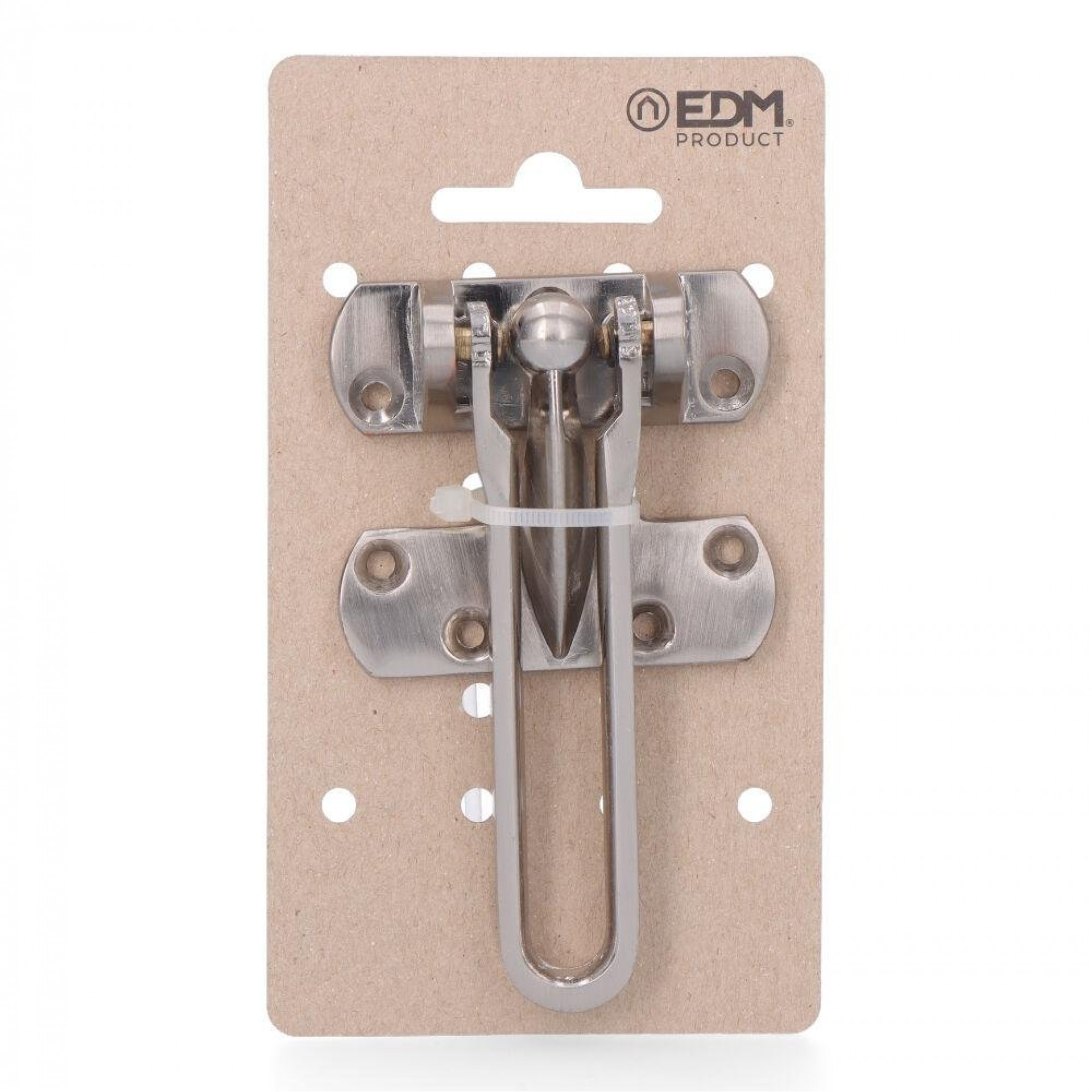 Pack 1 unid. fecho de segurança zamak cromo refª 85376 EDM