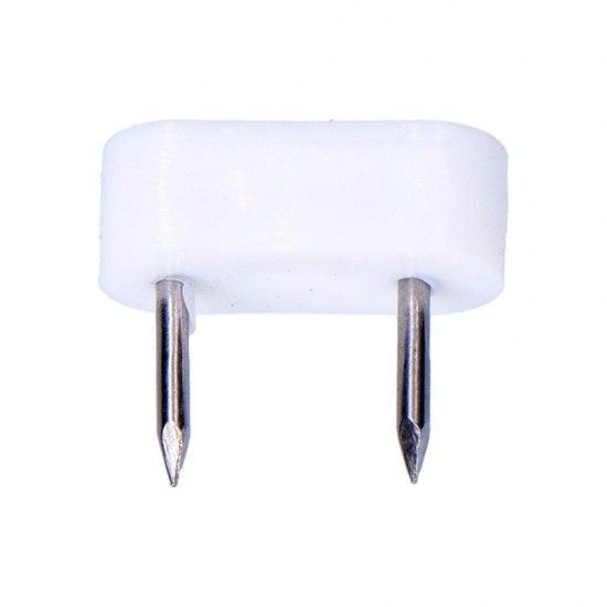 Pack 6 unid. limitador arm�rio 2 pontas 7x18mm branco ref� 85355 EDM