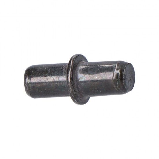 Pack 16 unid. suporte para estantes de ferro redondo n�5 preto ref� 85352 EDM