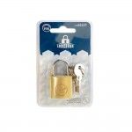 Cadeado em latao arco normal 25x15mm em blister refª 85207 EDM Cadeado em latao arco normal 25x15mm em blister refª 85207 EDM