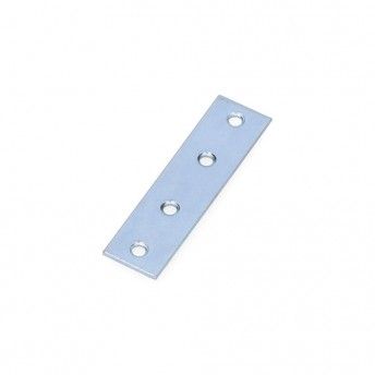 Placa de uniao zincada 80x19x2mm ref� 85128 EDM