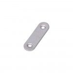 Placa de uniao a�o inox 60x16x1,5mm ref� 85132 EDM