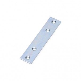 Placa de uniao zincada 100x19x2mm ref� 85129 EDM