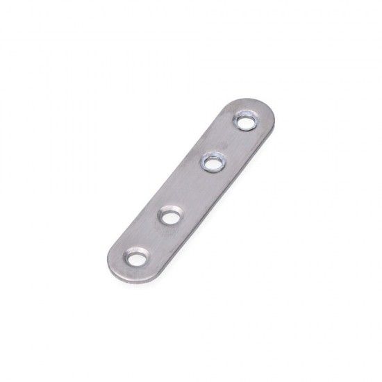 Placa de uniao a�o inox 80x19x2mm ref� 85133 EDM
