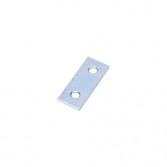 Placa de uniao zincada 40x16x1,5mm ref� 85126 EDM