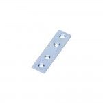 Placa de uniao zincada 60x16x1,5mm ref� 85127 EDM