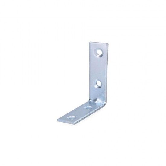 Esquadro angular zincado 50x16x2mm refª 85103 EDM Esquadro angular zincado 50x16x2mm refª 85103 EDM
