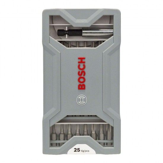 Kit de 25 extra bits ph, pz, t: kit x-pro 2607017037 ref� 84807 BOSCH
