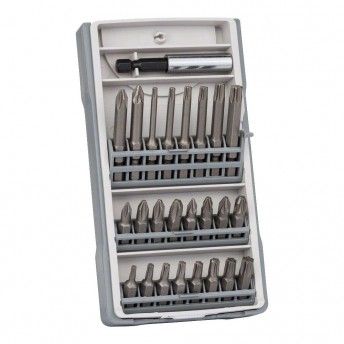 Kit de 25 extra bits ph, pz, t: kit x-pro 2607017037 refª 84807 BOSCH Kit de 25 extra bits ph, pz, t: kit x-pro 2607017037 refª 84807 BOSCH