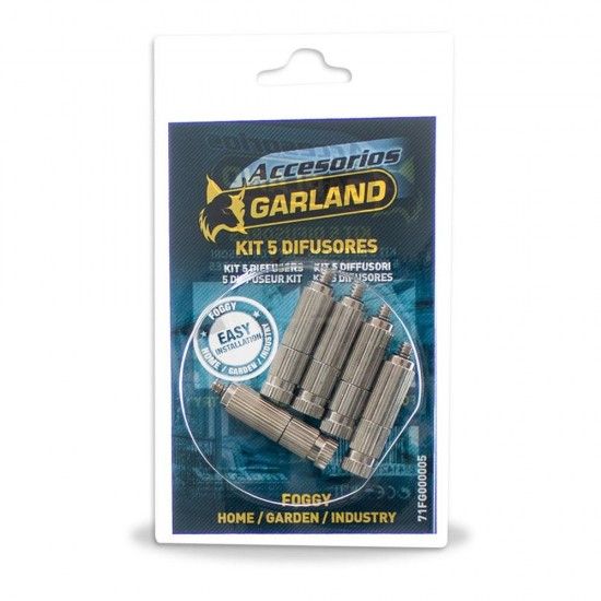 Kit 5 difusores 71fg000005 ref 84181 GARLAND