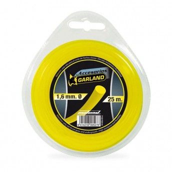 Dispensador de fio para cortador de escovas: 25m - 1,6mm x 71021x2516 ref 84168 GARLAND