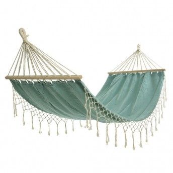 Cama de rede liso exterior 100x200cm cor verde cores / modelos diversos ref 83966 KITCHEN GOODS & M
