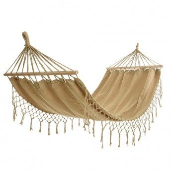 Cama de rede liso exterior 100x200cm cor bege cores / modelos diversos ref 83965 KITCHEN GOODS & MO