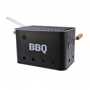 Grelhador cor preto 21x32.5x21cm bbq ref 83960 KITCHEN GOODS & MORE