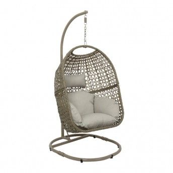 Cadeira baloio de vime exterior 95x195cm ref 83837 NULL